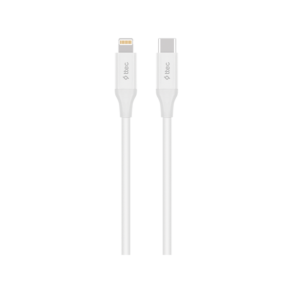 Ttec 2DK40B USB-C - Lightning Hızlı Şarj Kablosu 150cm  Beyaz