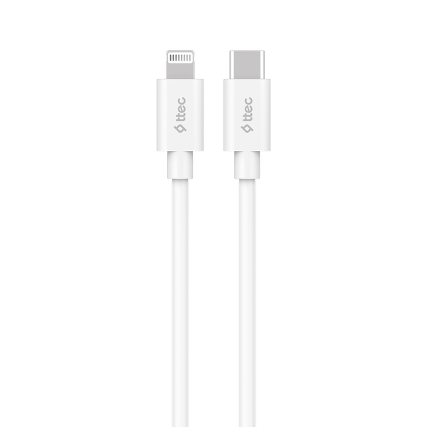 Ttec 2DKM04B USB-C - Lightning MFi Şarj Kablosu 150cm  Beyaz