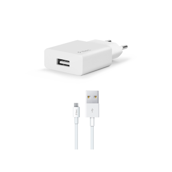 Ttec 2SCS20MB SmartCharger 2.1A Seyahat Şarj Aleti  + Micro USB Kablo  Beyaz