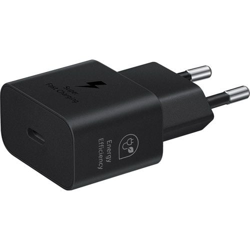 Samsung EP-T2510N 25W Type C Hızlı Şarj Adaptörü Siyah- Samsung Türkiye Garantili